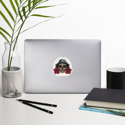 Summer Addict Skully Sticker