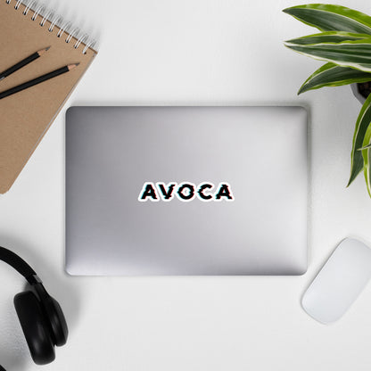 Avoca Glitch Sticker