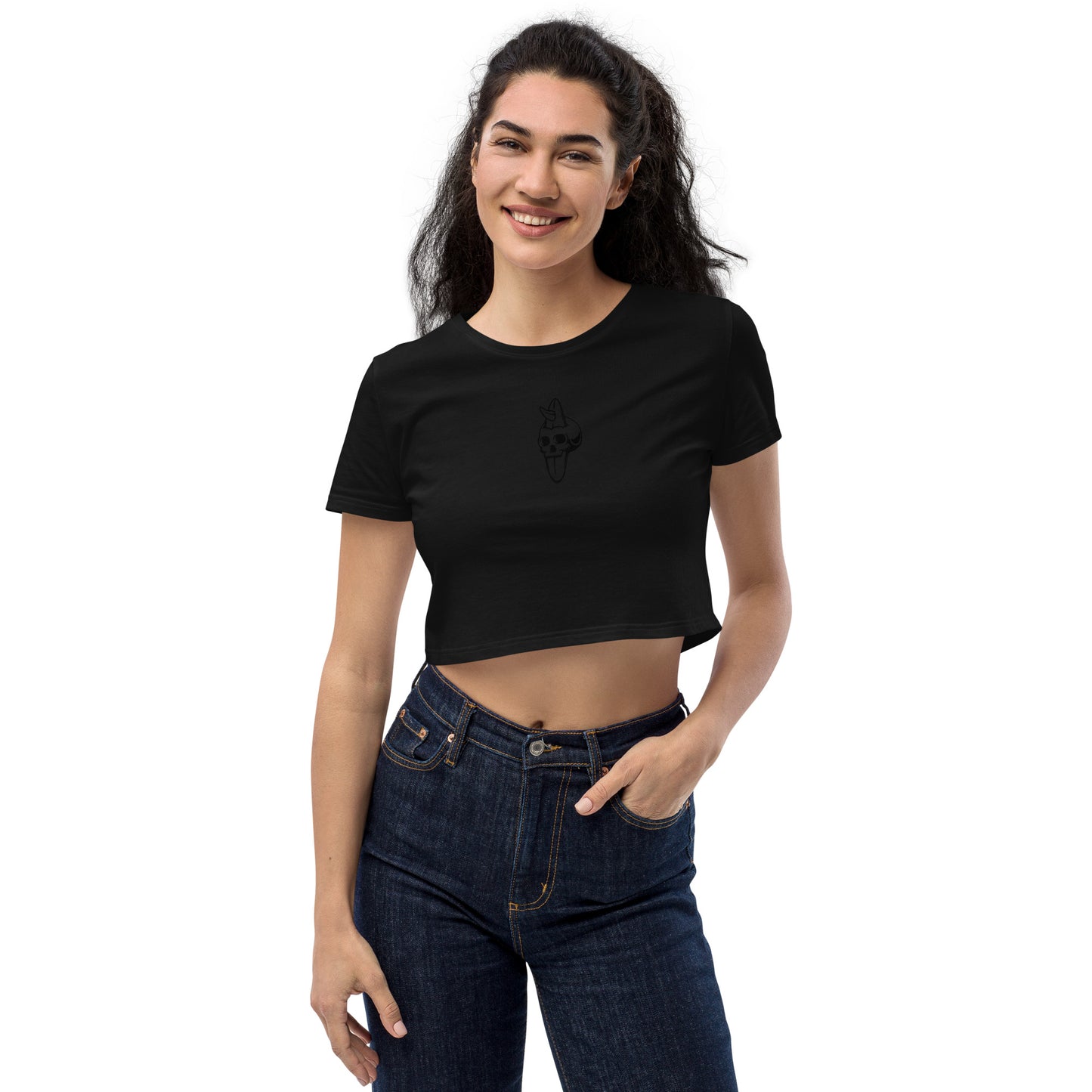 Board Skully Crop Top